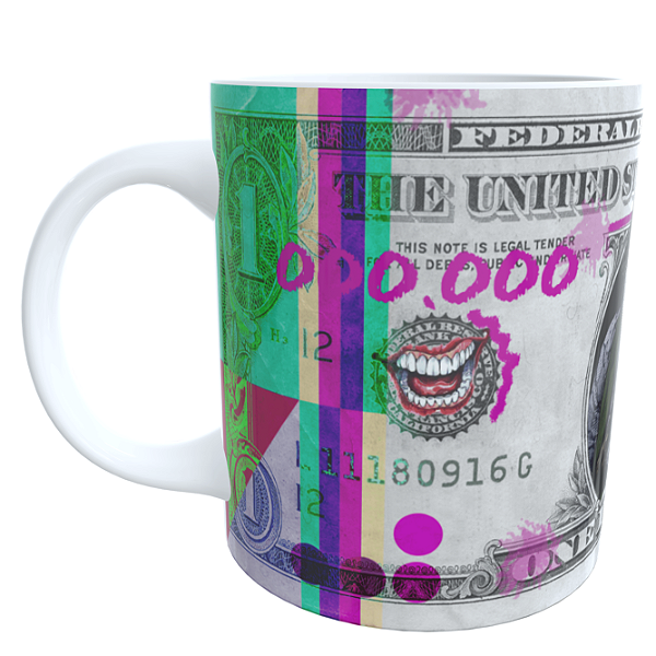 Caneca Dollar Coringa