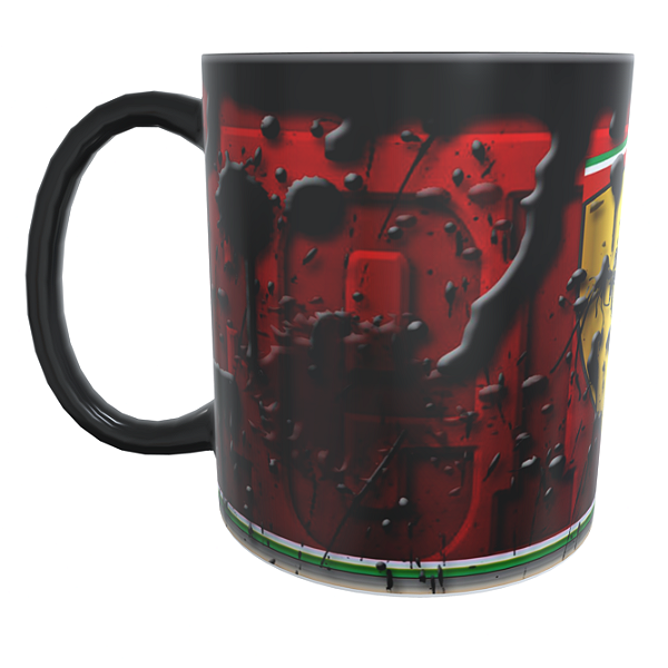 Caneca Lata de Óleo Carros 17 Modelos