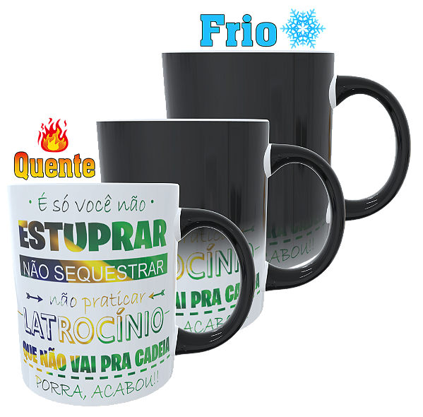 Caneca Magica Jair Bolsonaro