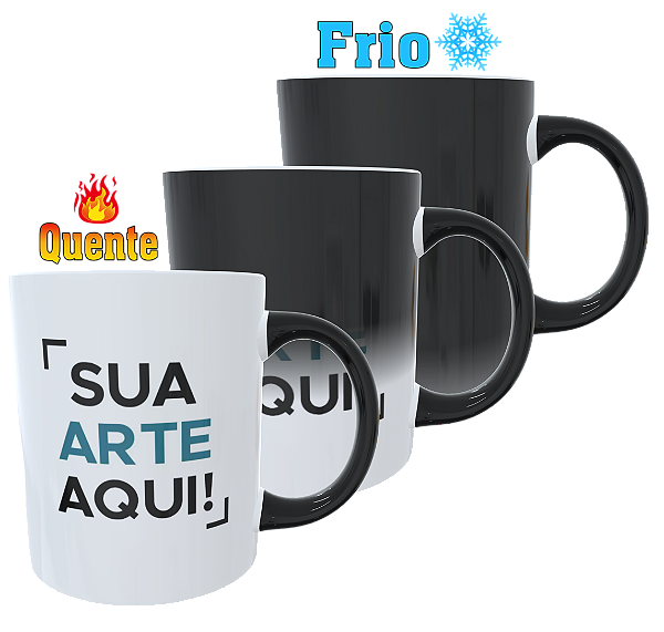 Caneca Mágica Personalize do seu Jeito