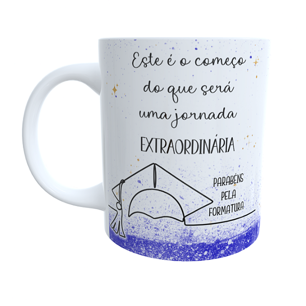 Caneca Formatura Minimalista 2