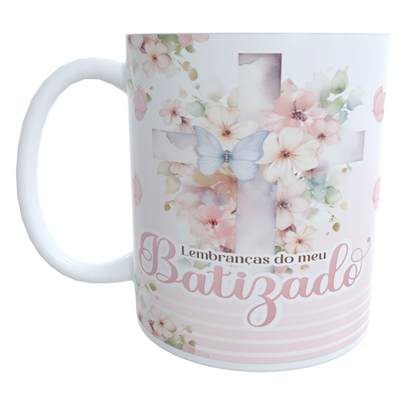 Caneca Lembrança do Meu Batizado