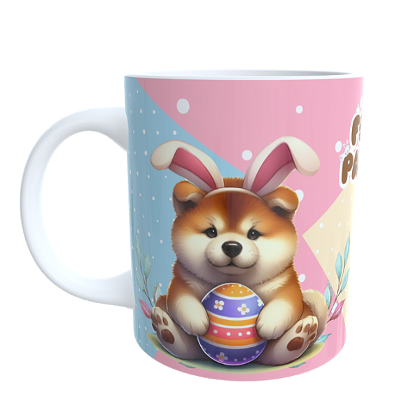 Caneca Páscoa Pets