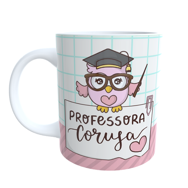 Caneca Professor & Professora Coruja