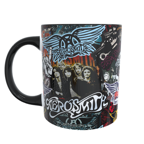 Caneca Banda Aerosmith