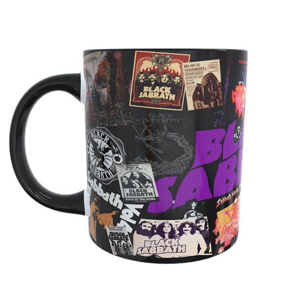 Caneca Banda Black Sabbath