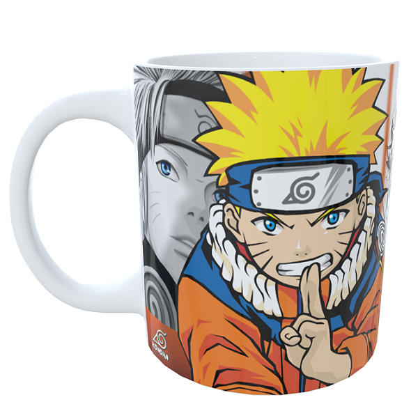 Canecas De Colorir Naruto