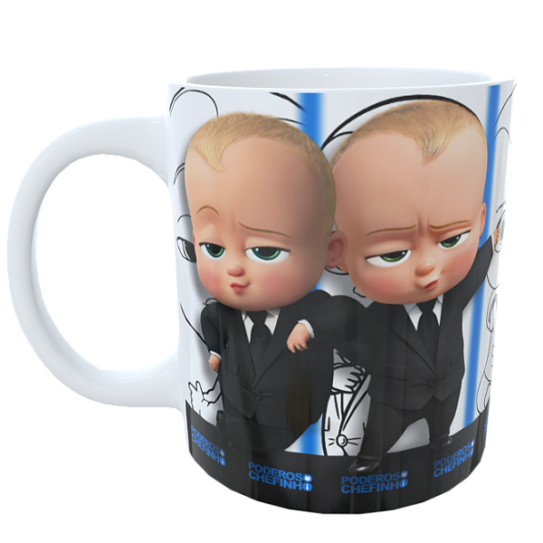Caneca de Colorir Poderoso Chefinho