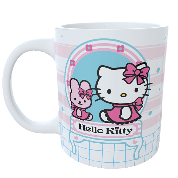 Caneca de Colorir Hello Kitty