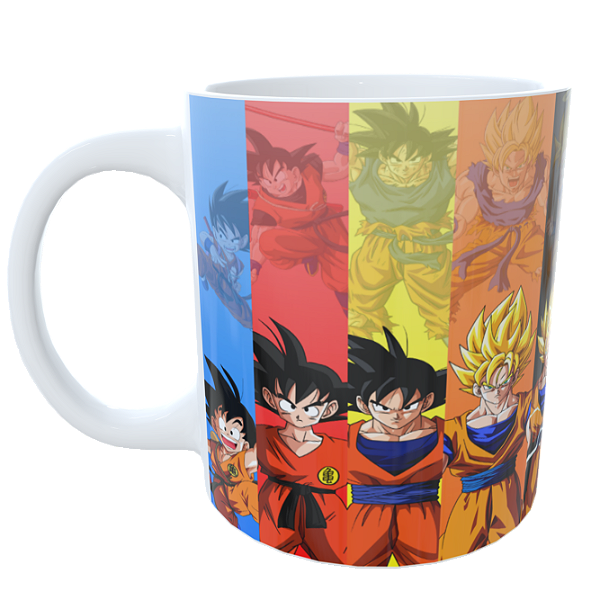 Caneca Dragon Ball Personagens