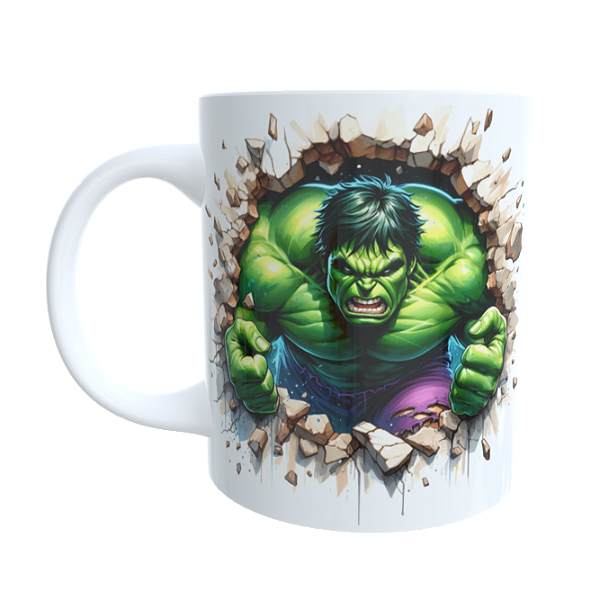 Caneca Hulk 3D