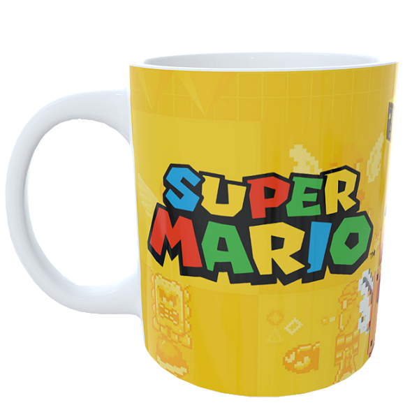 Caneca Super Mario