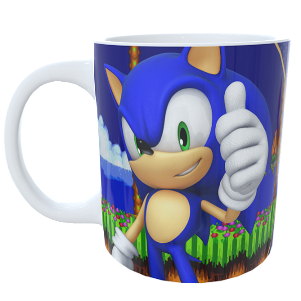 Caneca Sonic 7 Modelos