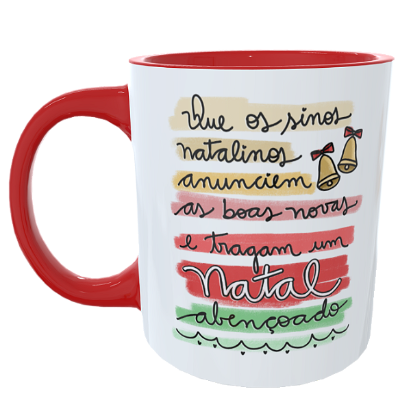 Caneca Tema Natal Modelo 5