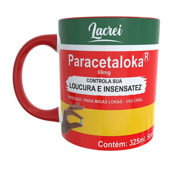 Caneca Remédio Paracetaloka