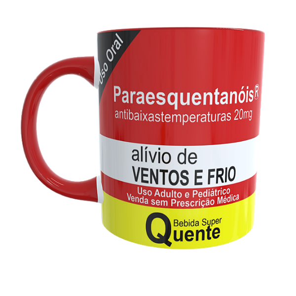 Caneca Remédio Paraesquentanóis