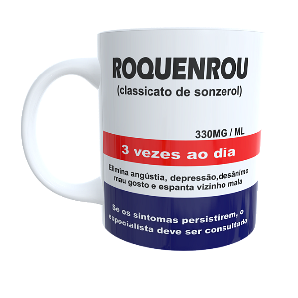 Caneca Remédio Roquenrou