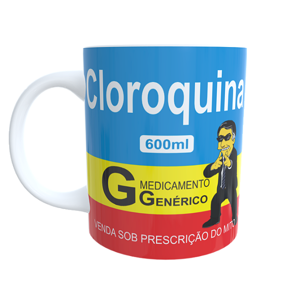 Caneca Remédio Cloroquina