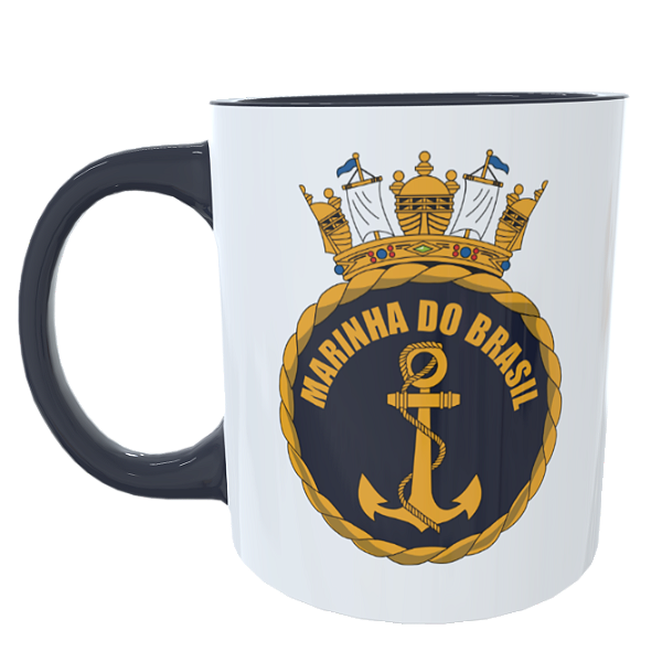 Caneca Marinha Do Brasil  Com Nome