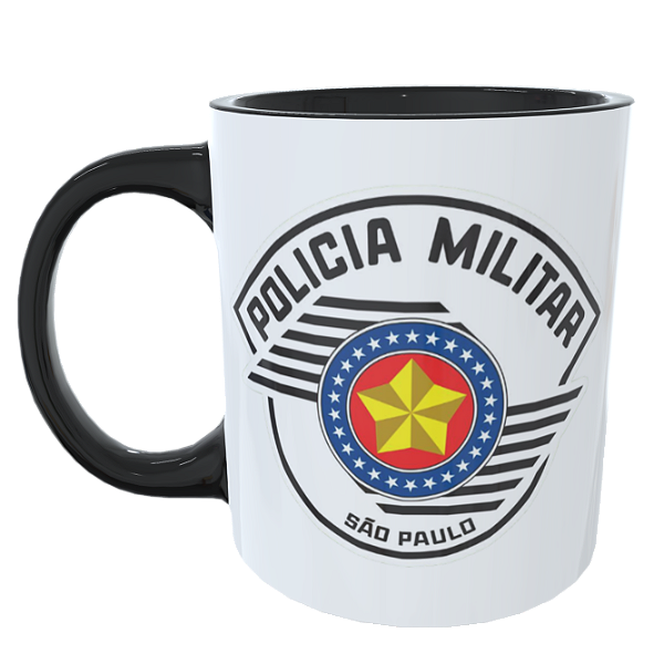 Caneca Policia Militar Estados Com Nome
