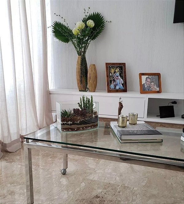 Piso Mármore Travertino Polido 1,0 a 1,40 m²