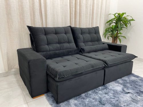 Sofá Retrátil Reclinável Small 2m