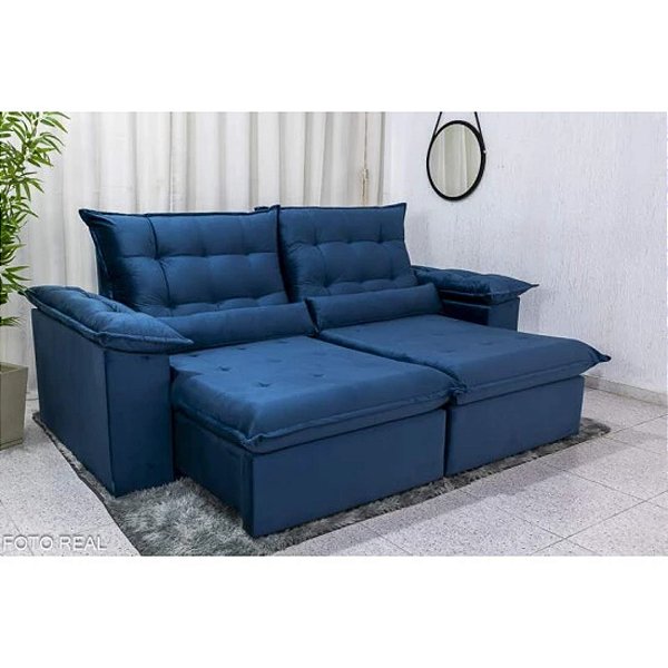 Sofá Retrátil Reclinável Emanuelly 2.30m