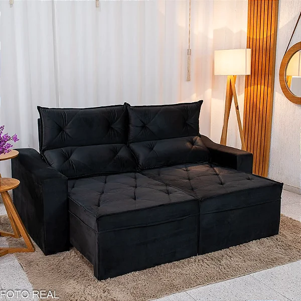 Sofá Retrátil Reclinável Moscou 2.00m