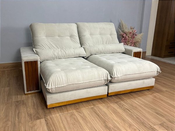 Sofá Retrátil e Reclinável Búzios 2.50m