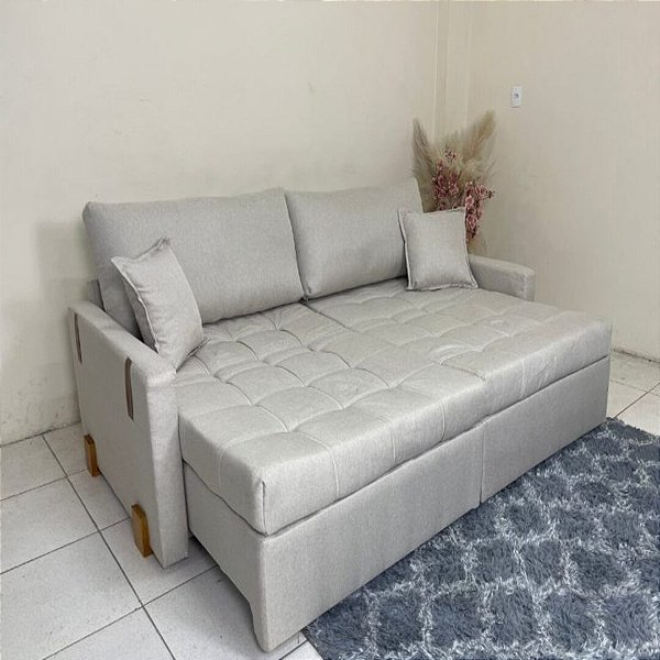 Sofá Cama/Retrátil Chicago 2.20m