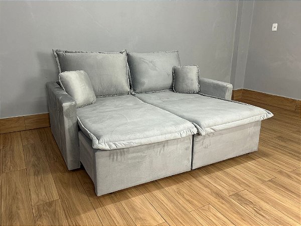 Sofá Cama Retrátil Reclinável Positano 1.80m