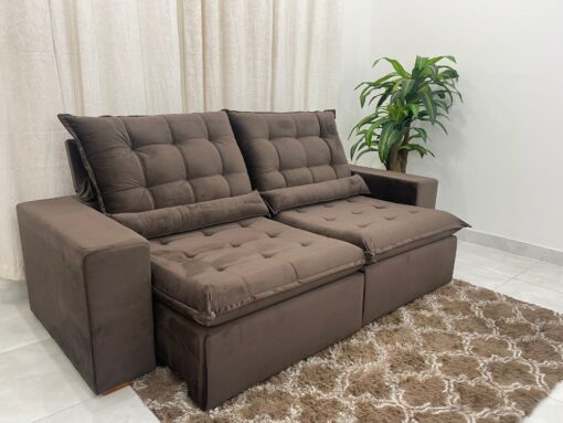 Sofá Retrátil Reclinável Small 2.30m