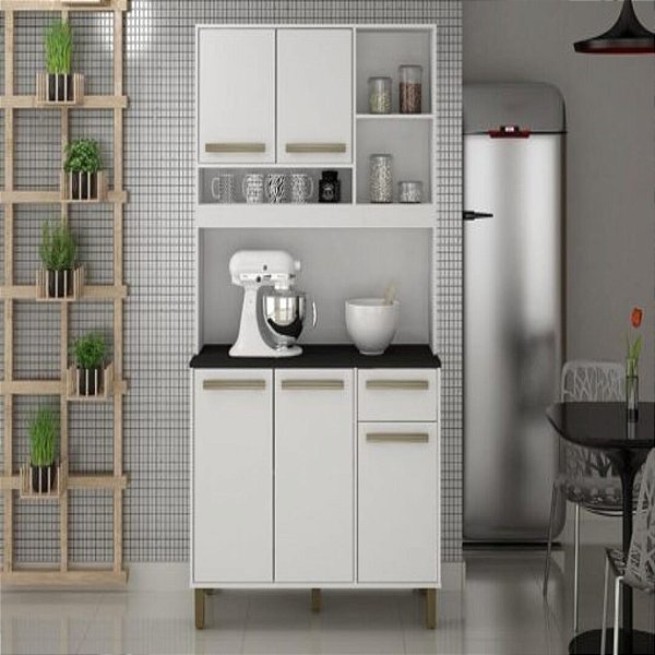 Armário Kit de Cozinha Ametista 1,15m 5P