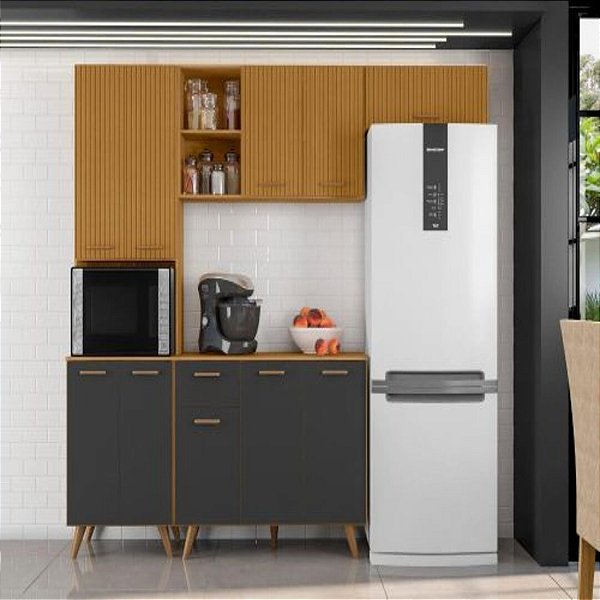 Cozinha Completa Olinda 2,33m 4 peças