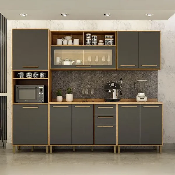 Armário de Cozinha Salvador 2,80m - Valdemoveis