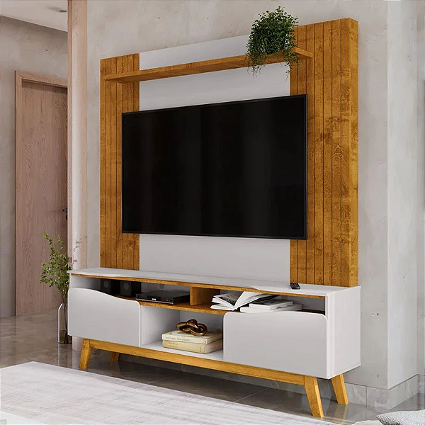 Home Atalaia 1,80m c/ Detalhe Frisado p/ TV até 75"