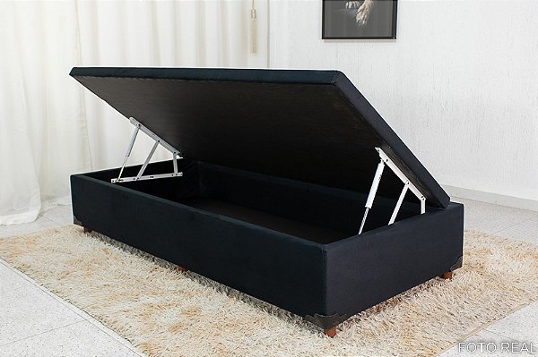 Cama Box Baú Solteiro 88x188