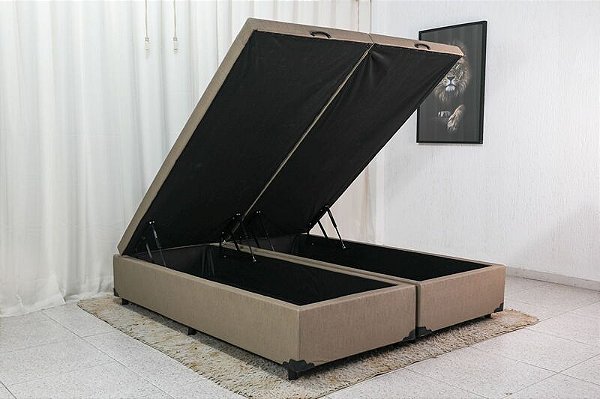Cama Box Baú Queen Blindada 158x198