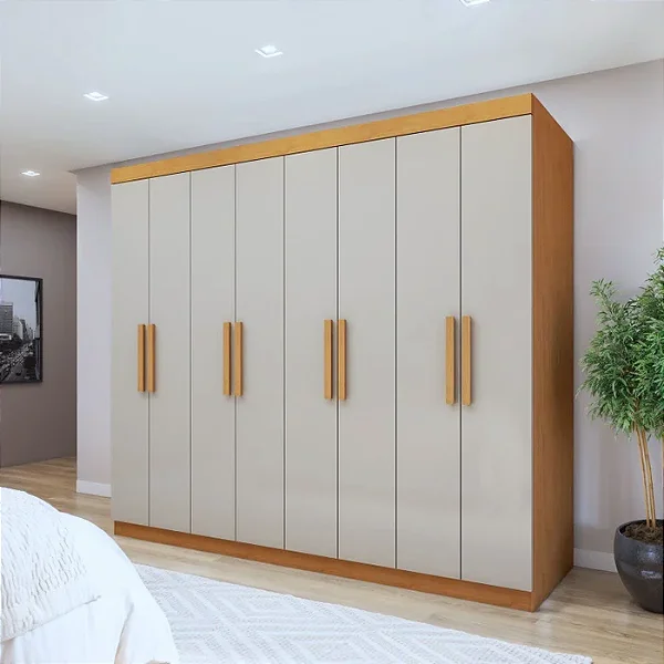 Roupeiro Guarda-Roupa 8P Andara 2,36m