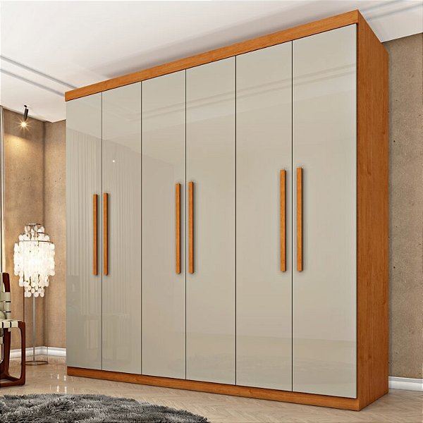 Roupeiro Guarda-Roupa 6P Lagos/Cabo Verde 2,19m – TCIL