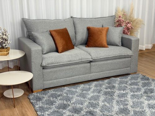 Sofá Living Beirut 1,80m Molas Ensacadas