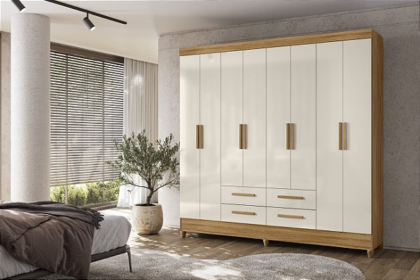 Roupeiro Guarda-Roupa Florida 2,04m