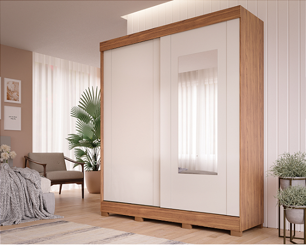 Roupeiro Guarda-Roupa Ilheus 1,83m - 100% MDF