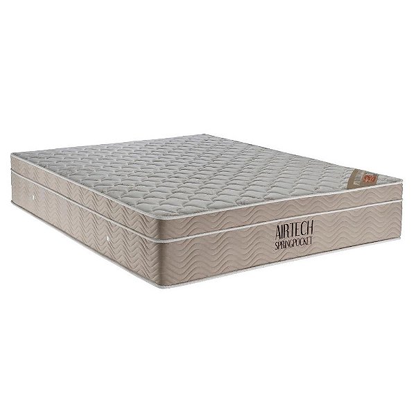Colchão Casal Ortobom AirTech Molas Ensacadas 26m