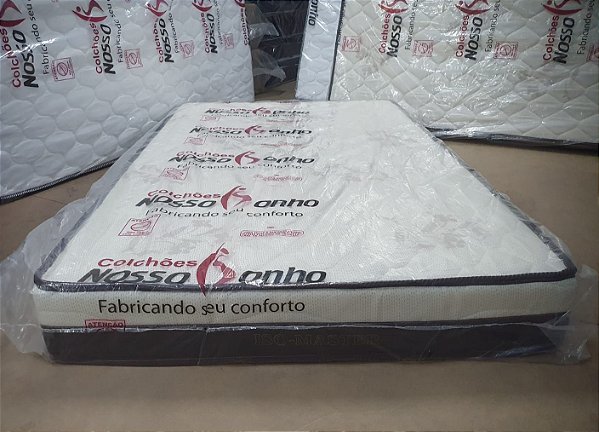 Colchao Solteiro Iso Master Passione D28 Nosso Sonho 19cm
