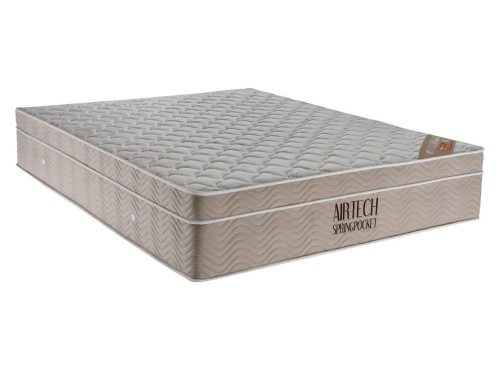 Colchão Queen Ortobom Airtech Molas Ensacadas 25cm