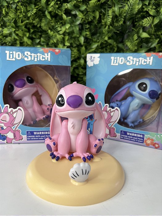 Boneco Angel (Lilo Stitch) original suporte de mesa