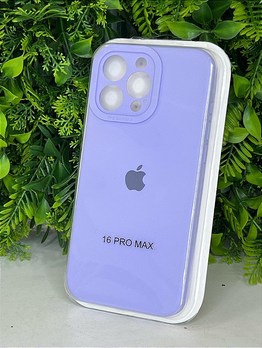 Case aveludada iPhone 16 Pro Max