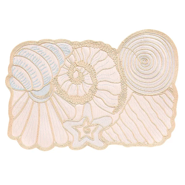 Jogo Americano Copa e Cia Brazil Nature Sea ( Kit com 6 Unidades)