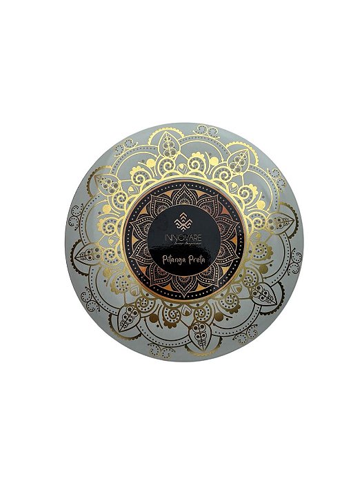 Vela Perfumada Lata  290g   Pitanga Preta
